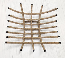Load image into Gallery viewer, NEW Crisscross Jute Basket 13647
