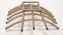 Load image into Gallery viewer, NEW Crisscross Jute Basket 13647
