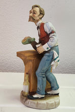 Load image into Gallery viewer, Vintage Geo Z Lefton Porcelain Bartender Figurine
