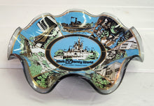Load image into Gallery viewer, Vintage Walt Disney World Scalloped Glass Dish
