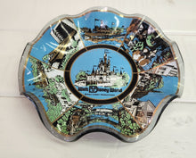 Load image into Gallery viewer, Vintage Walt Disney World Scalloped Glass Dish
