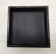 Load image into Gallery viewer, NEW Inlaid Horn Napkin Box India 12595 - Black
