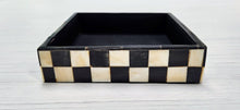 Load image into Gallery viewer, NEW Inlaid Horn Napkin Box India 12595 - Check
