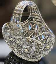 Load image into Gallery viewer, Cut Crystal Glass Basket
