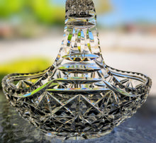 Load image into Gallery viewer, Cut Crystal Glass Basket
