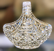 Load image into Gallery viewer, Cut Crystal Glass Basket
