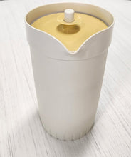 Load image into Gallery viewer, SET Tupperware Almond Harvest Pitcher 800-6 &amp; Six Cups
