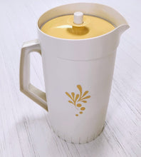 Load image into Gallery viewer, SET Tupperware Almond Harvest Pitcher 800-6 &amp; Six Cups
