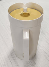 Load image into Gallery viewer, SET Tupperware Almond Harvest Pitcher 800-6 &amp; Six Cups
