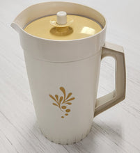 Load image into Gallery viewer, SET Tupperware Almond Harvest Pitcher 800-6 &amp; Six Cups
