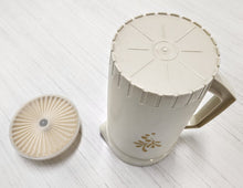 Load image into Gallery viewer, SET Tupperware Almond Harvest Pitcher 800-6 &amp; Six Cups
