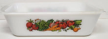 Load image into Gallery viewer, Vintage GlasBake Vegetables J522 Casserole Dish
