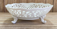 Load image into Gallery viewer, Vintage Schumann Porcelain Reticulated Footed Bowl
