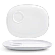 Load image into Gallery viewer, Front of the House Oval Harmony Plate with Well DAP058WHP21
