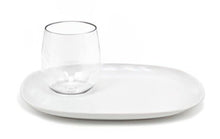 Load image into Gallery viewer, Front of the House Oval Harmony Plate with Well DAP058WHP21
