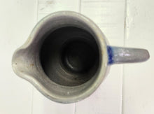 Load image into Gallery viewer, Hand-thrown Pottery Blue &amp; Gray Pitcher
