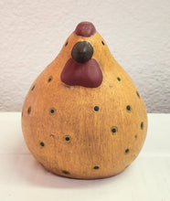 Load image into Gallery viewer, Polka Dotted Pottery Chicken
