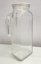 Load image into Gallery viewer, Glasslock Ribbed Glass Refrigerator Pitcher
