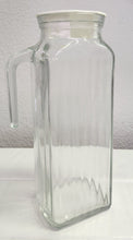 Load image into Gallery viewer, Glasslock Ribbed Glass Refrigerator Pitcher
