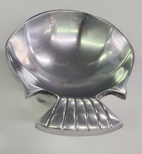 Load image into Gallery viewer, Textured Aluminum Fish Candy Dish
