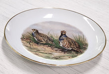 Load image into Gallery viewer, Naaman Israel Porcelain Quail Plate
