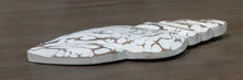 Load image into Gallery viewer, NEW 12.5" White Wood Spiral Shell Wall Decor 32219w-8

