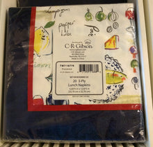 Load image into Gallery viewer, NEW Pack (20) 3-Ply Lunch Napkins - Provence
