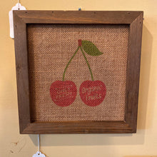 Load image into Gallery viewer, NEW 10" Vintage Grain Burlap Sack Wall Art 94492

