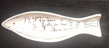 Load image into Gallery viewer, NEW Ceramic Mini Tray "Azure" Fish in Box by Rosanna
