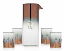 Load image into Gallery viewer, NEW Boulevard by Godinger Five Piece Crystal Barware Set (In Box)

