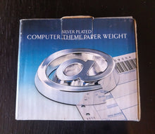 Load image into Gallery viewer, NEW Godinger Silver Art Computer Theme Paperweight
