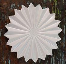 Load image into Gallery viewer, NEW Ceramic Starburst Decor - 6.5" Short Burst Gray
