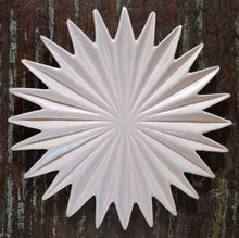 Load image into Gallery viewer, NEW Ceramic Starburst Decor - 6.5" Long Burst Gray

