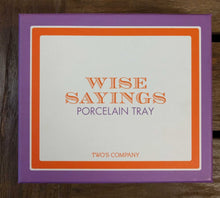 Load image into Gallery viewer, NEW Wise Sayings "Thank You" Desk Tray in Gift Box - 9448
