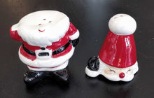 Load image into Gallery viewer, NEW Santa Salt &amp; Pepper Set XM2389
