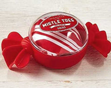 Load image into Gallery viewer, NEW Mistle Toes 2-Pairs of Socks in Candy Design Gift Case - Striped/Red

