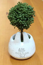 Load image into Gallery viewer, NEW Faux Boxwood Topiary in Mini Bunny Pot - Little Cotton Tail 40930017L

