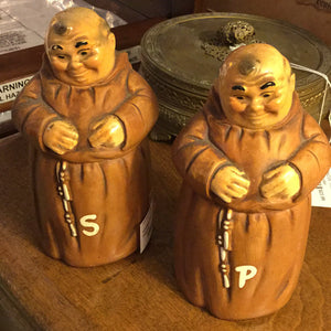 Vintage Twin Winton 6" Monk Salt & Pepper