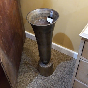 NEW 27" Metal Floor Vase - 64227