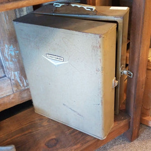 Vintage Craftsman Tool Box (16" x 13" x 9")