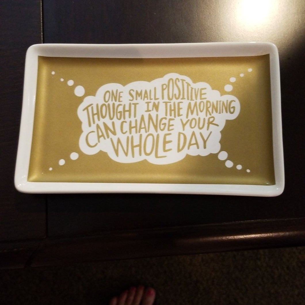 *NEW Trinket Tray - One Thought - 33548