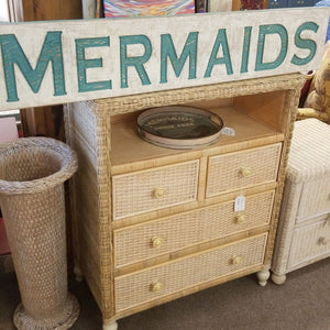 NEW Jumbo Carved Sign - Mermaids - 35866
