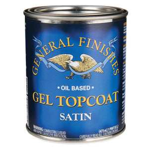 General Finishes Oil Based Gel Topcoat - Satin