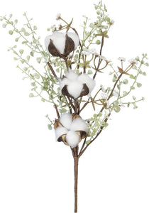 NEW Pick - White Floral & Cotton - 100744