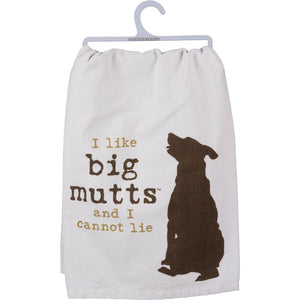 NEW Kitchen Towel - I Like Big Mutts And I Cannot Lie - 39165