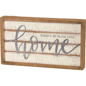 NEW - Inset Box Sign - No Place - 95147