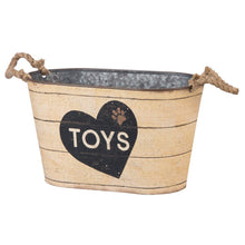 Load image into Gallery viewer, NEW Dog Toy Bin - Toys - 39368b

