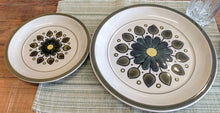 Load image into Gallery viewer, Vintage 15 PC Set Montego Hand Decorated Stoneware: 3 PC Place Setting Service for 4 Plus Serving Bowl, Sugar Dish w/ Lid
