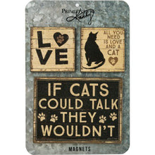 Load image into Gallery viewer, NEW Magnet Set - All You Need Is Love And A Cat - 39362
