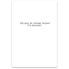 Load image into Gallery viewer, NEW Greeting Card - I&#39;m Not Fat - 70478
